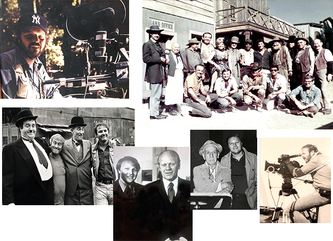 montage of photos from the career of Patrick Walsh